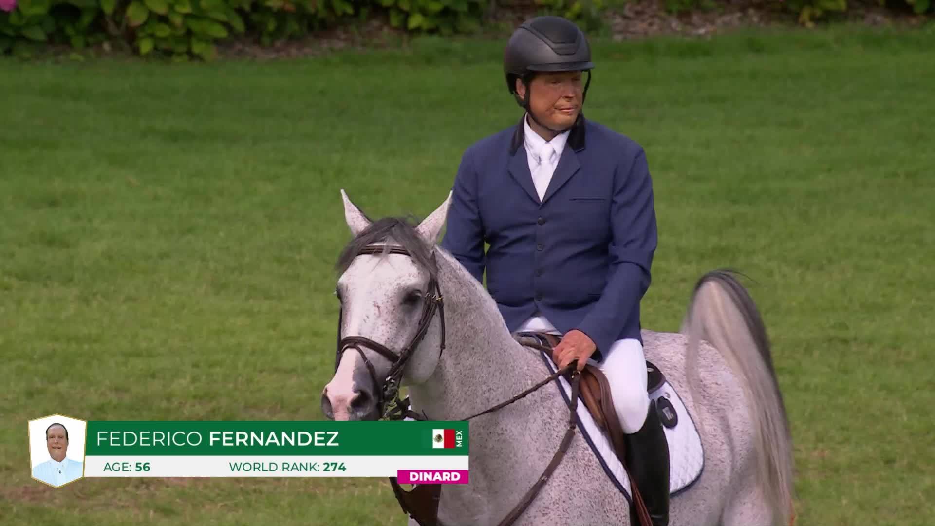 Federico Fernandez avec Romeo - CSI 5* Dinard 2024 - Barrage