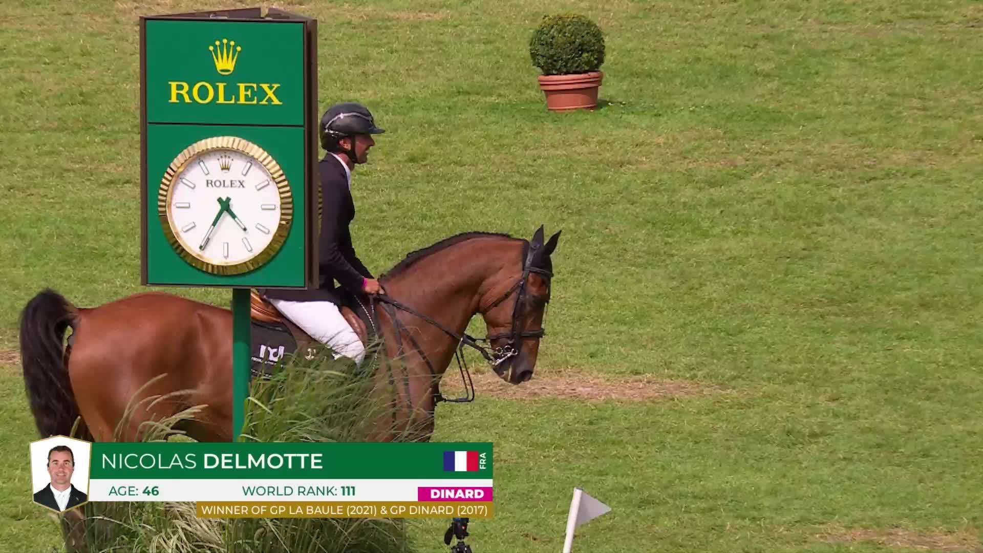 Nicolas Delmotte avec Jordan Molga M - CSI 5* Dinard 2024 - Barrage