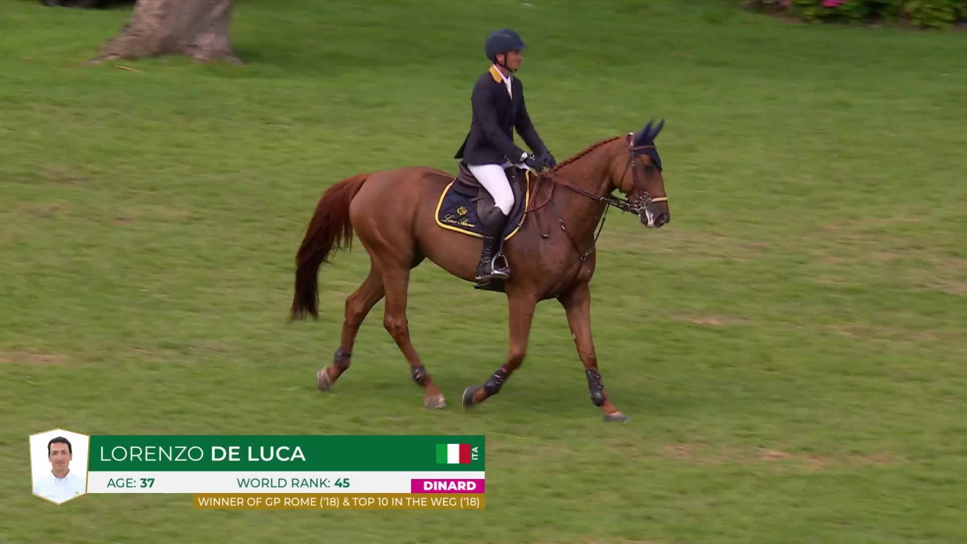 Lorenzo De Luca avec Denver de Talma - CSI 5* Dinard 2024 - Barrage