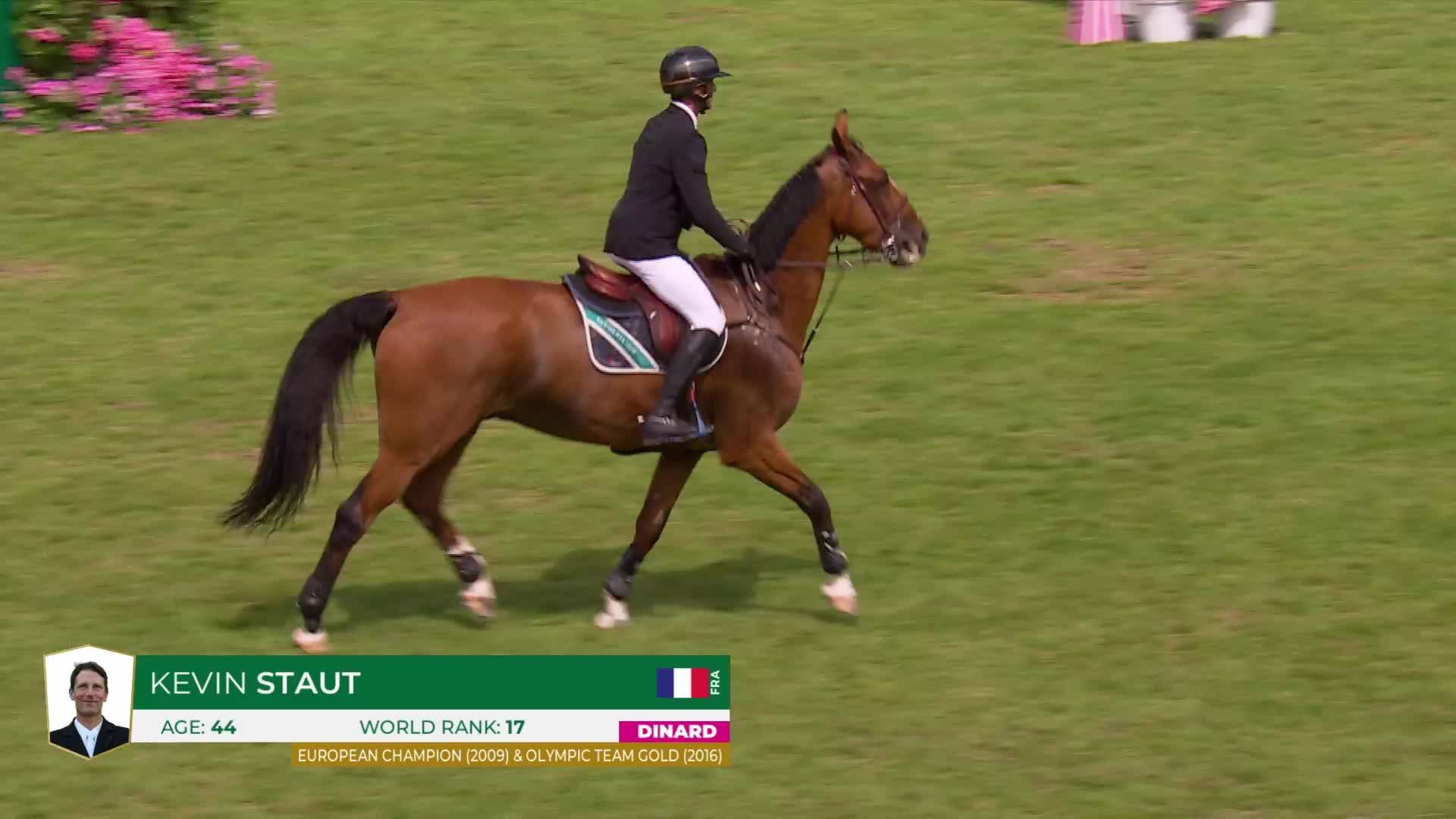 Kevin Staut avec Beau de Laubry Z - CSI 5* Dinard 2024 - Barrage