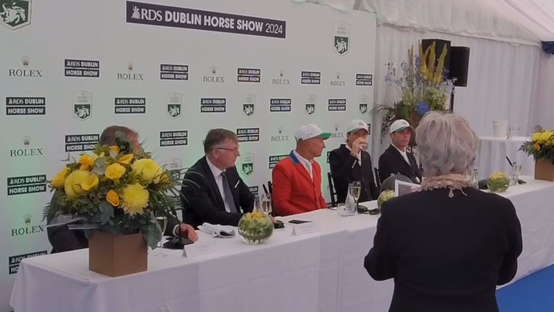 Rolex Grand Prix CSIO 5* d'Irlande - Conférence de Presse 2024