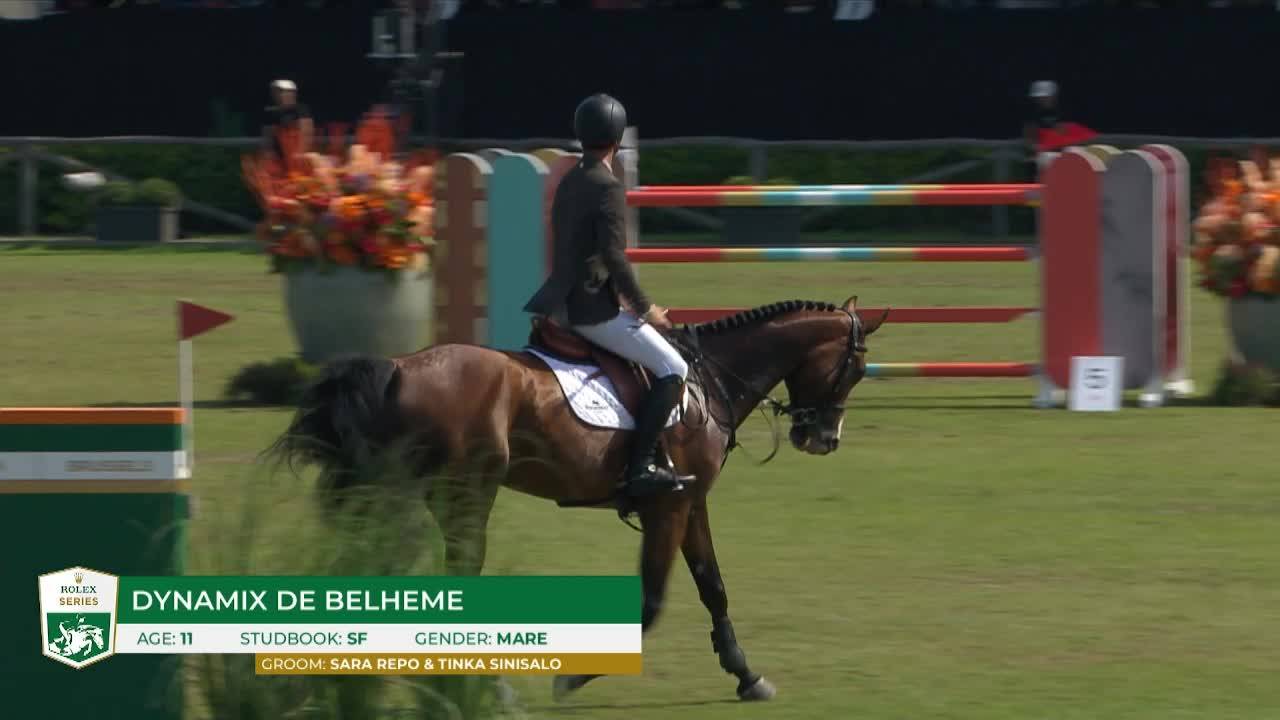 Steve Guerdat avec Dynamix de Belheme - Brussels Stephex Masters 2024 - Manche 1