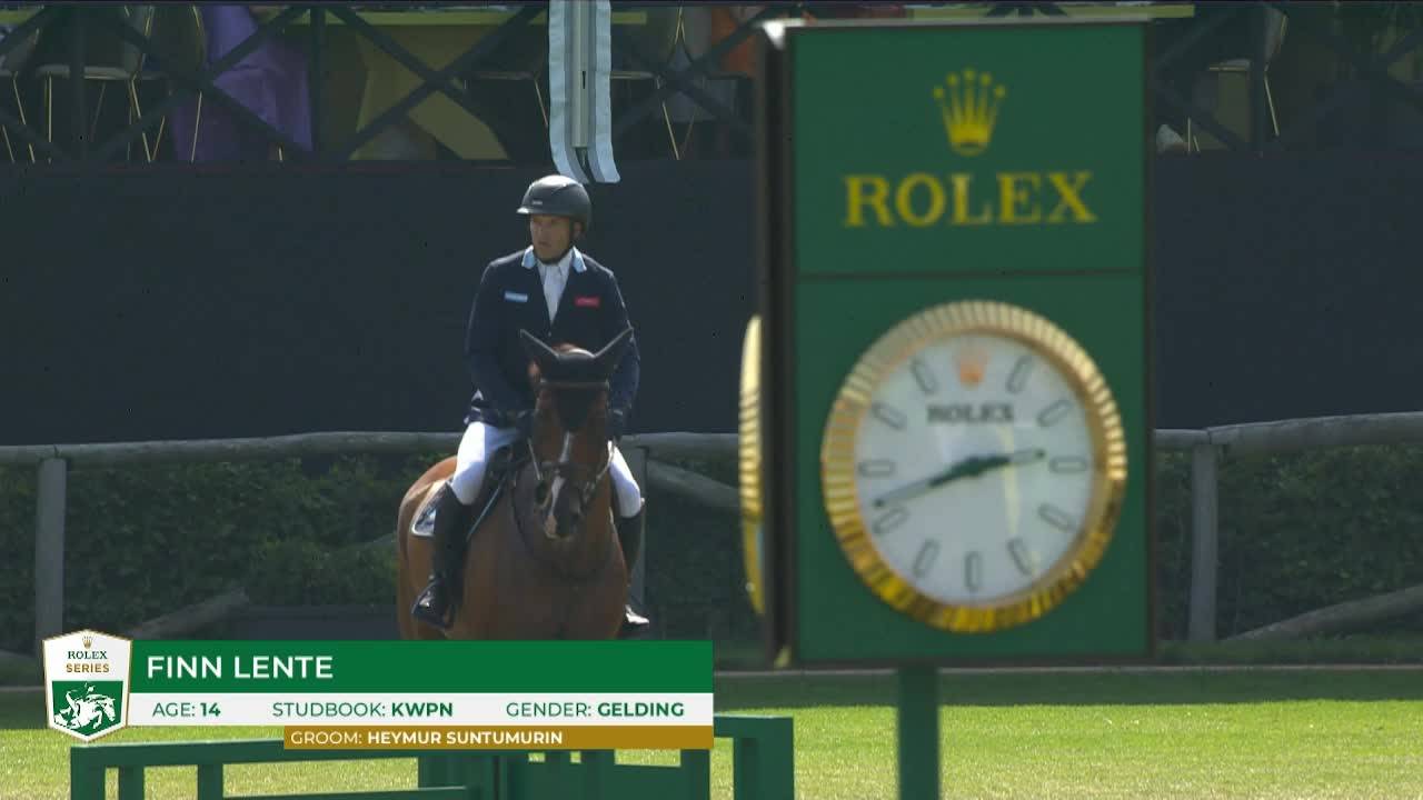 José María (jr) Larocca avec Finn Lente - Brussels Stephex Masters 2024 - Manche 1