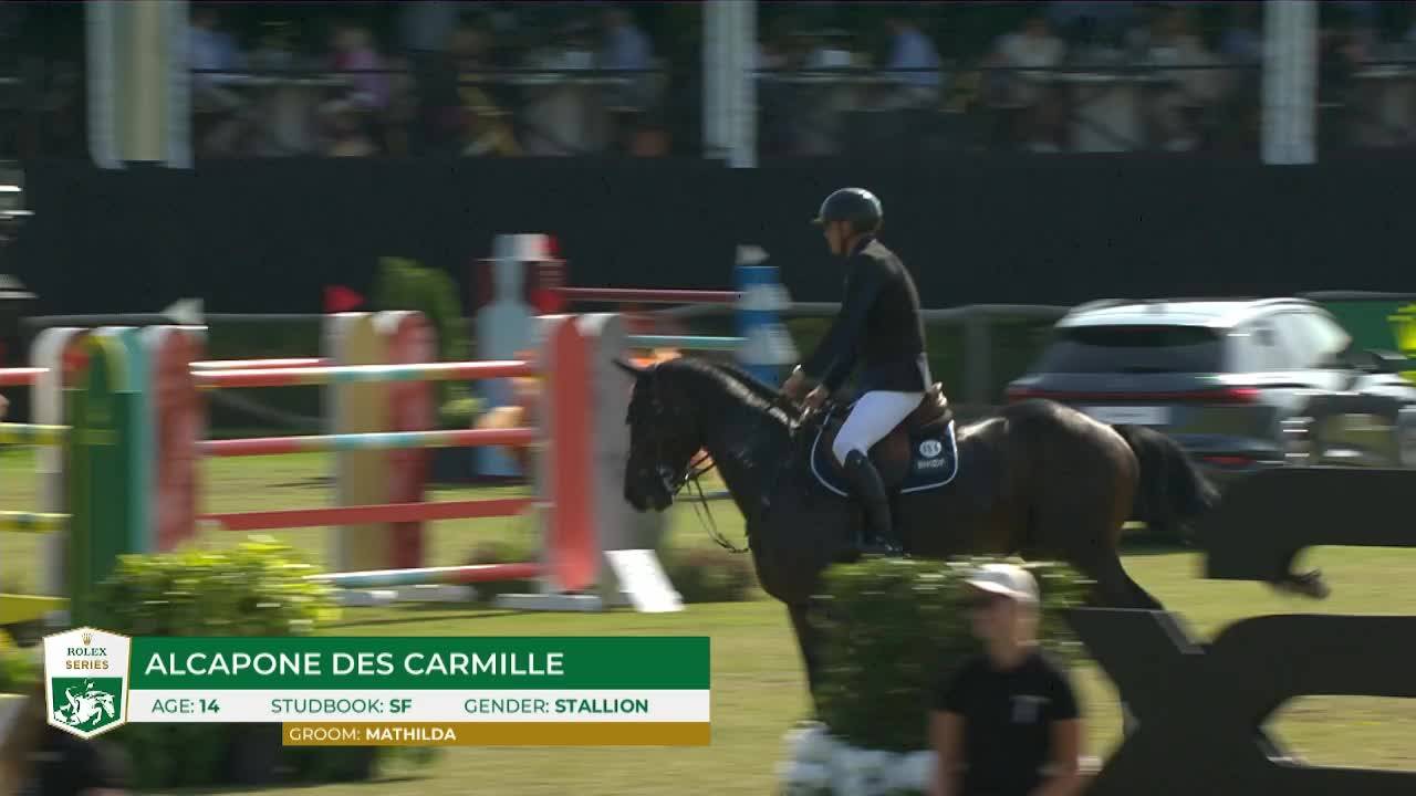 Peder Fredricson avec Alcapone des Carmille - Brussels Stephex Masters 2024 - Manche 1