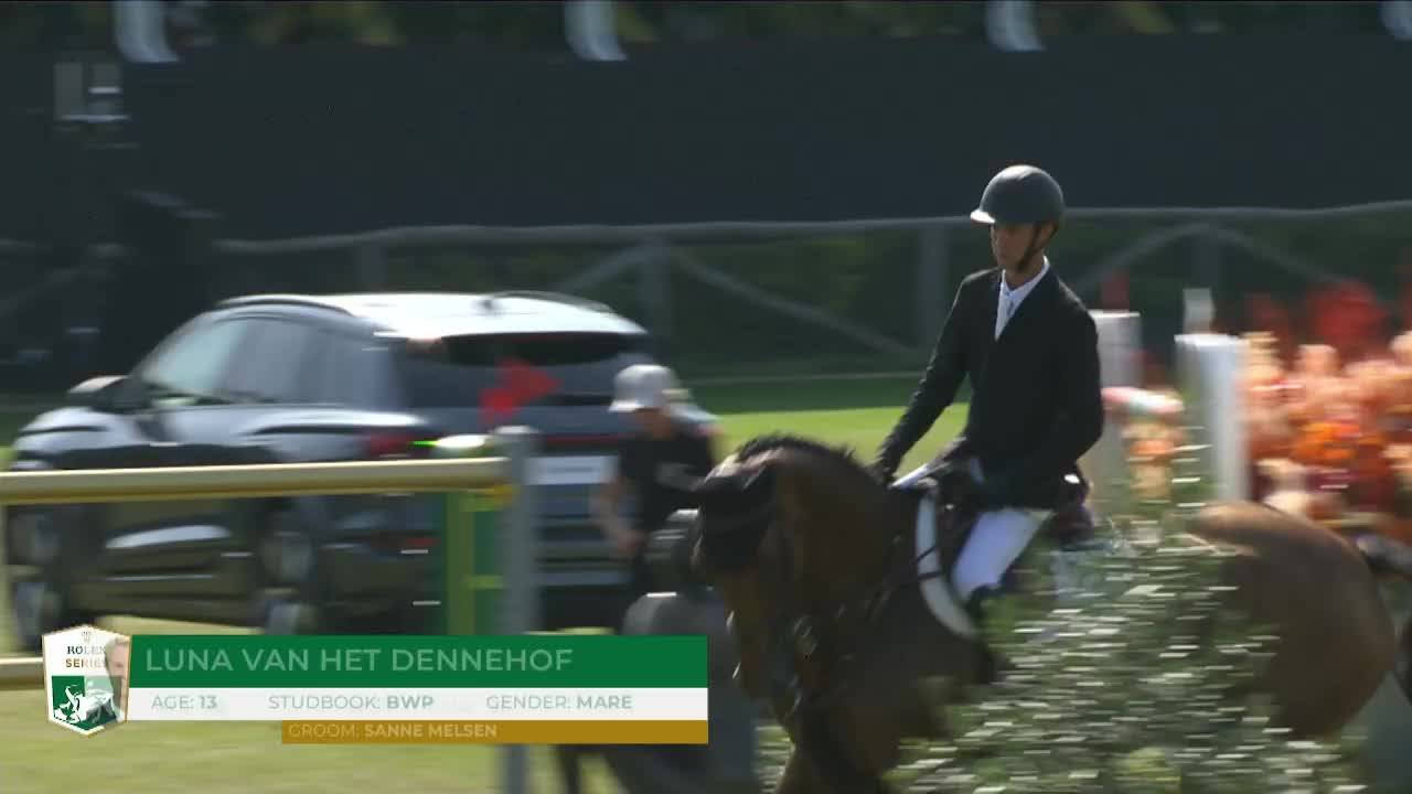 Gilles Thomas avec Luna Van Het Dennehof - Brussels Stephex Masters 2024 - Manche 1