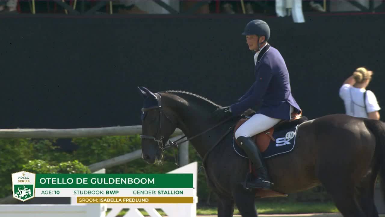 Daniel Deusser avec Otello de Guldenboom - Brussels Stephex Masters 2024 - Manche 1