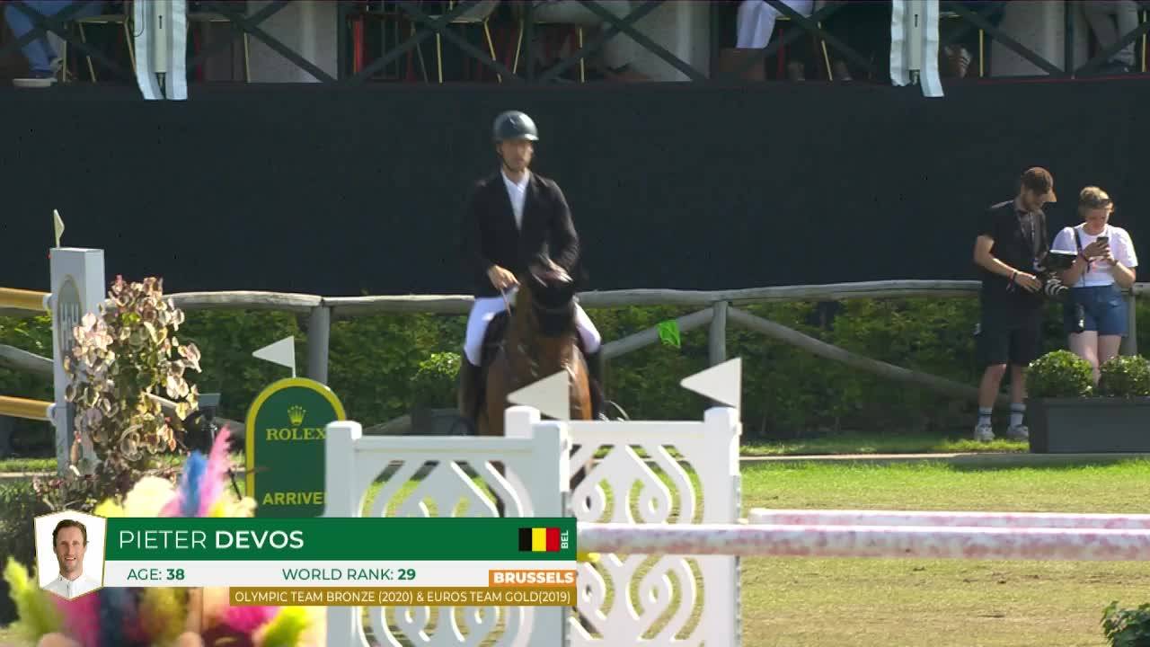 Pieter Devos avec Casual Dv Z - Brussels Stephex Masters 2024 - Manche 1