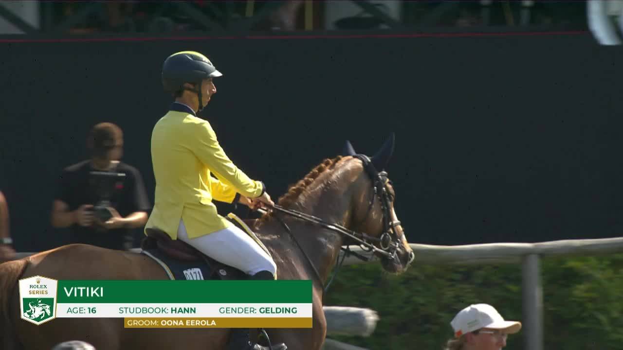 Kevin Staut avec Queen's Balou B - CSIO 5* Rome 2025 - Manche 1