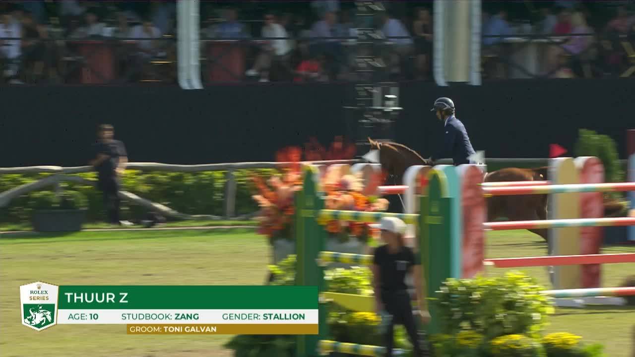 Lillie Keenan avec Argan de Beliard - CSI 5* Dinard 2025 - Manche 1