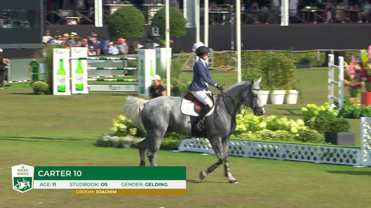 Leonie Böckmann avec Carter 10 - Brussels Stephex Masters 2024 - Manche 1