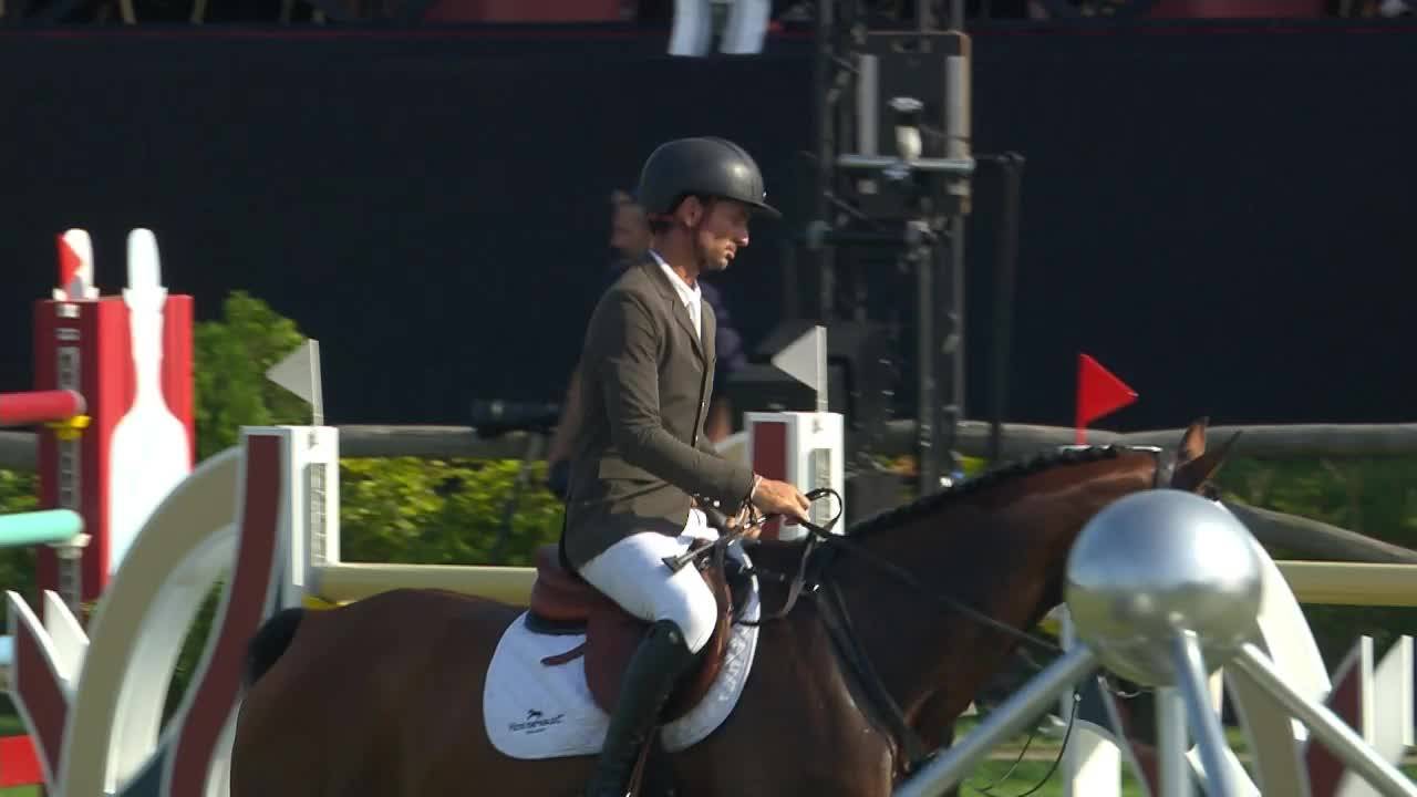 Steve Guerdat avec Dynamix de Belheme - Brussels Stephex Masters 2024 - Manche 2