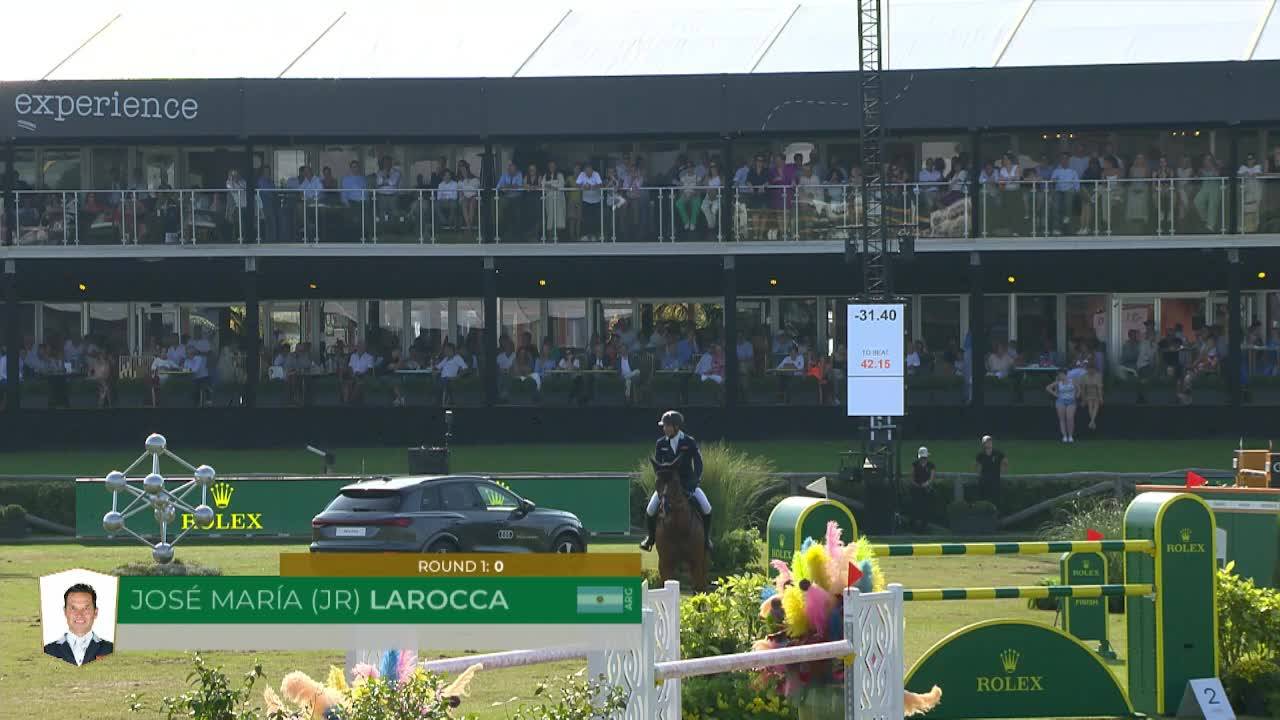 José María (jr) Larocca avec Finn Lente - Brussels Stephex Masters 2024 - Manche 2