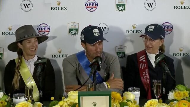 Conférence de Presse du Rolex Grand Prix du CSI 5* de Wellington