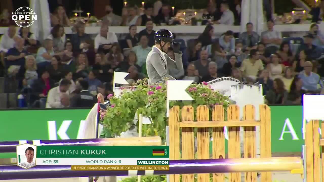 Christian Kukuk avec Checker 47 - CSI 5* Wellington 2025 - Manche 1