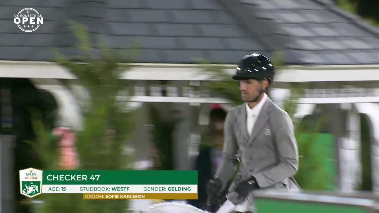 Christian Kukuk avec Checker 47 - CSI 5* Wellington 2025 - Barrage