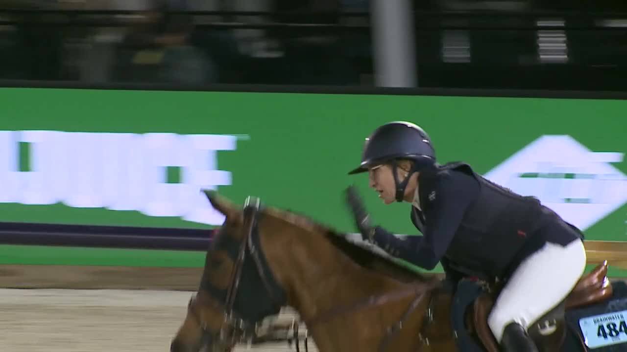 Bertram Allen avec Qonquest de Rigo - CSI 5* Wellington 2025 - Manche 1
