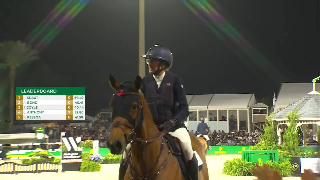 Bertram Allen avec Qonquest de Rigo - CSI 5* Wellington 2025 - Barrage