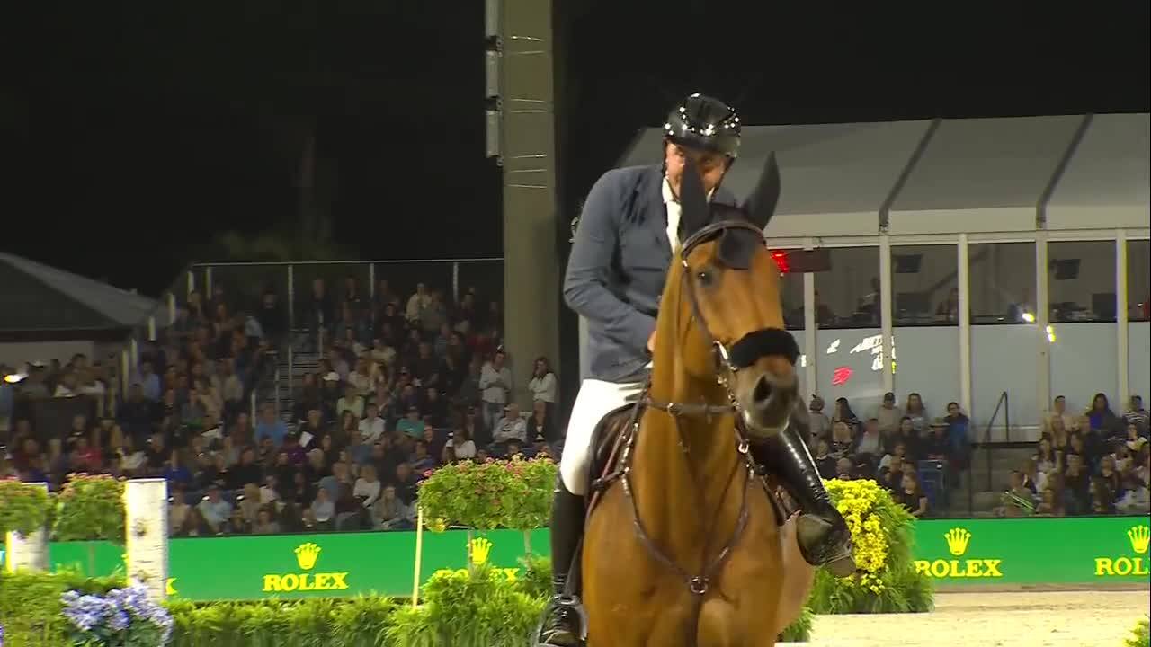 Rodrigo Pessoa avec Major Tom - CSI 5* Wellington 2025 - Barrage