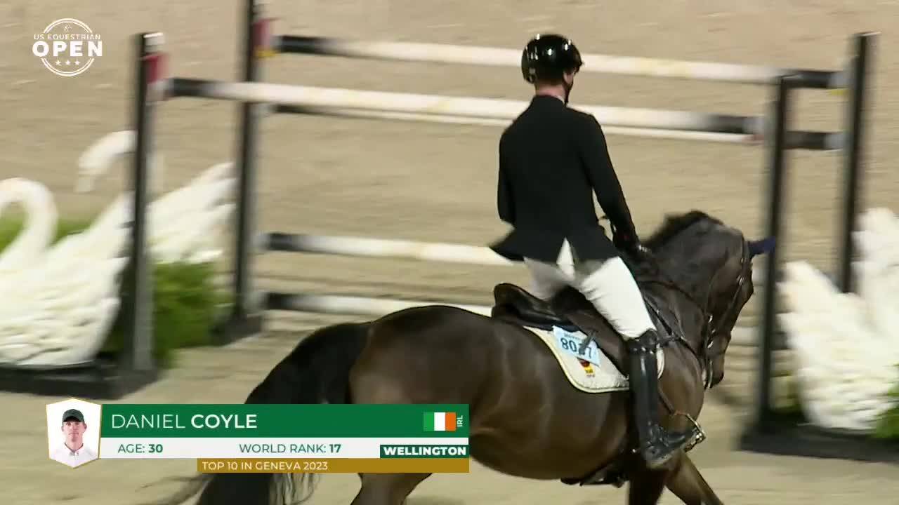 Daniel Coyle avec Legacy - CSI 5* Wellington 2025 - Barrage
