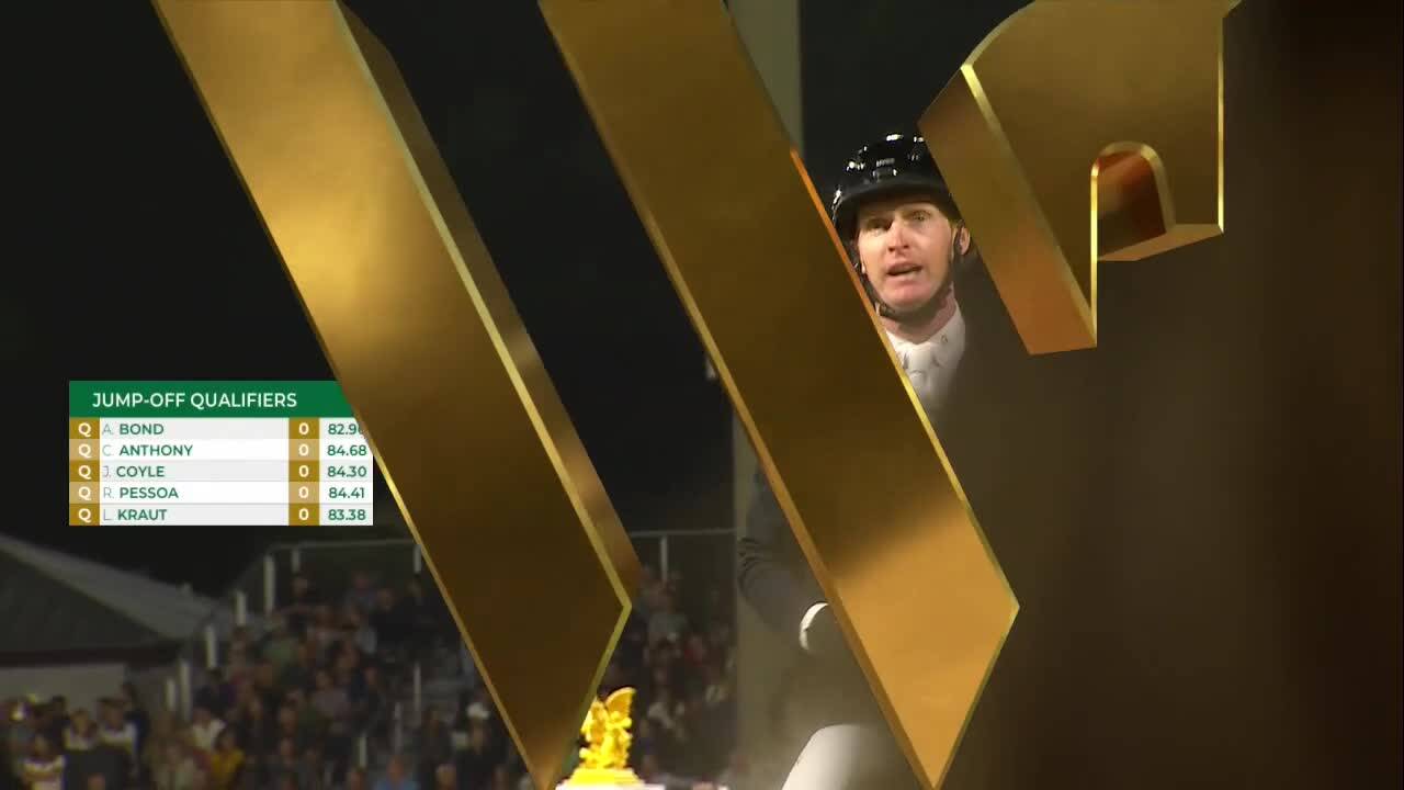 Kent Farrington avec Greya - CSI 5* Wellington 2025 - Manche 1