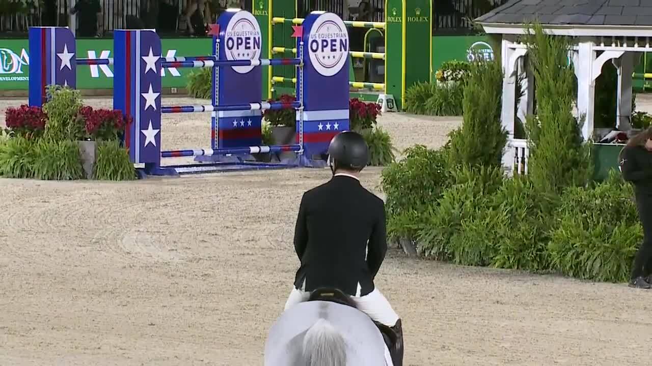 Shane Sweetnam avec James Kann Cruz - CSI 5* Wellington 2025 - Manche 1