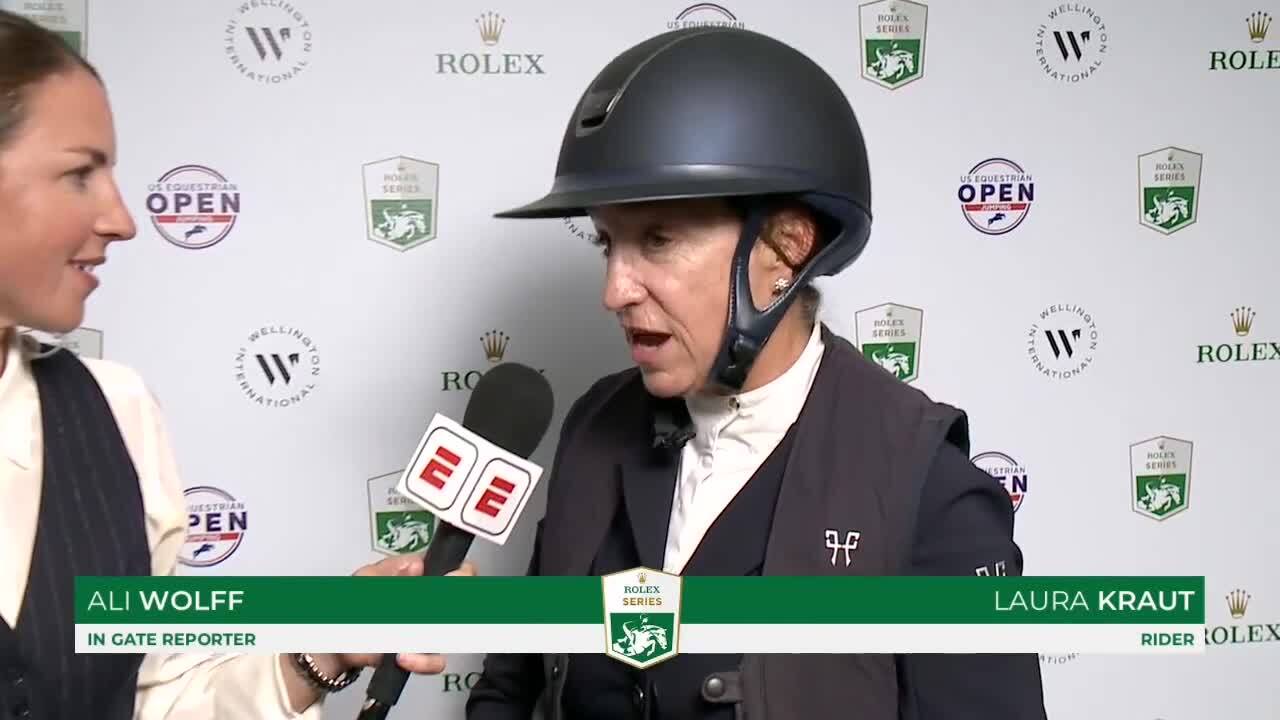 Sophie Hinners avec Iron Dames Combella - CSI 5* Wellington 2025 - Manche 1