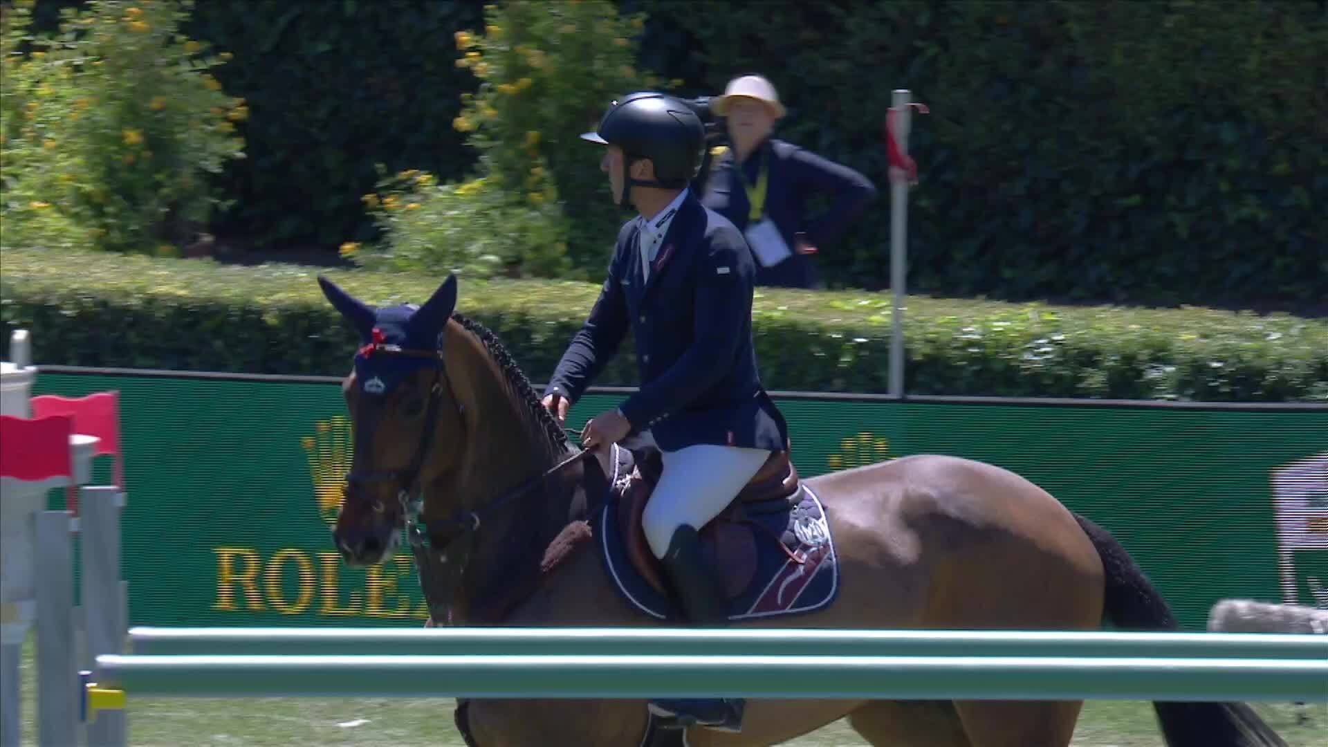 Riccardo Pisani avec Chatolinue Ps - CSIO 5* Rome 2025 - Manche 1