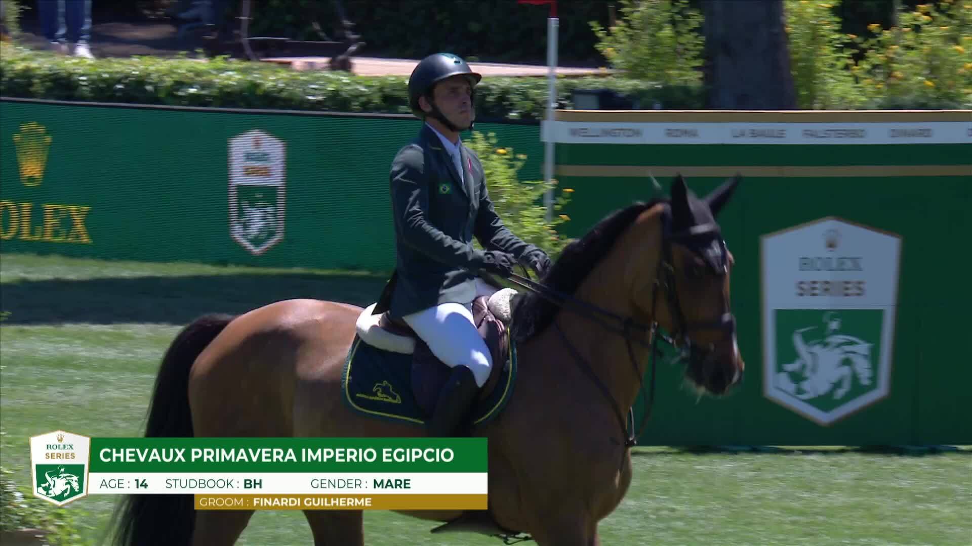 Stephan De Freitas Barcha avec Chevaux Primavera Imperio Egipcio - CSIO 5* Rome 2025 - Manche 1