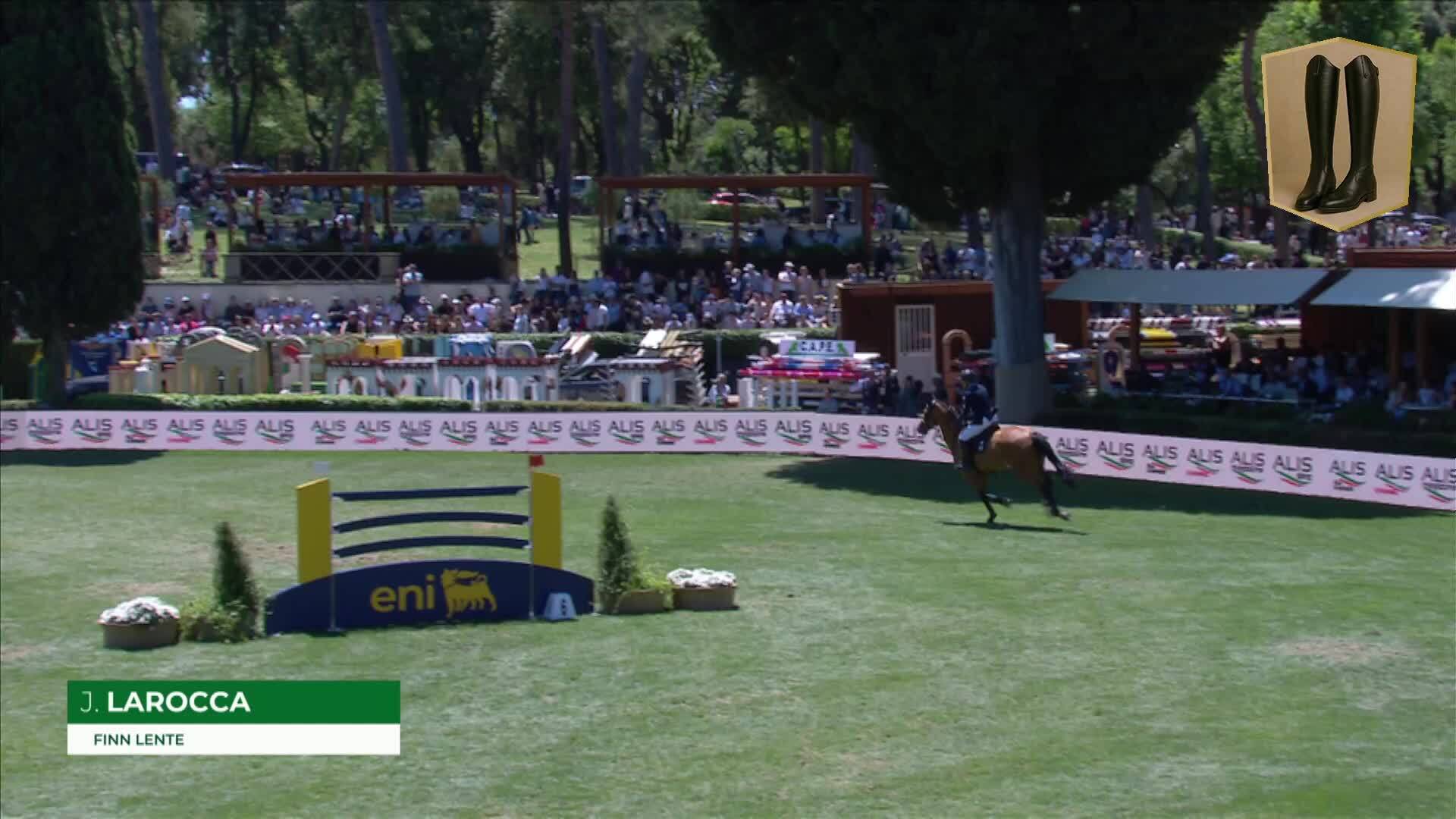 José María (jr) Larocca avec Finn Lente - CSIO 5* Rome 2025 - Manche 1