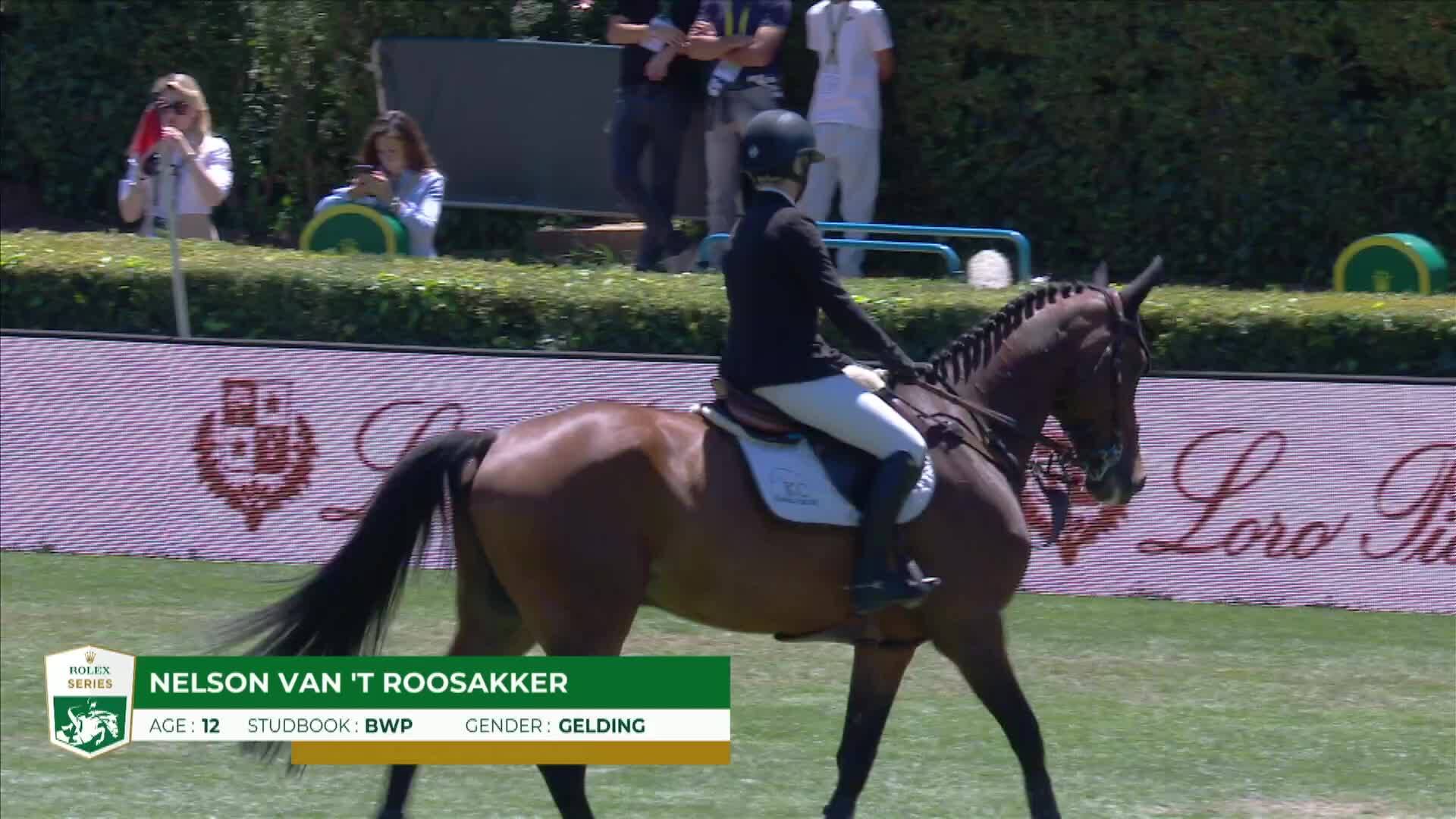 Marit Haarr Skollerud Cox avec Nelson Van 'T Roosakker - CSIO 5* Rome 2025 - Manche 1
