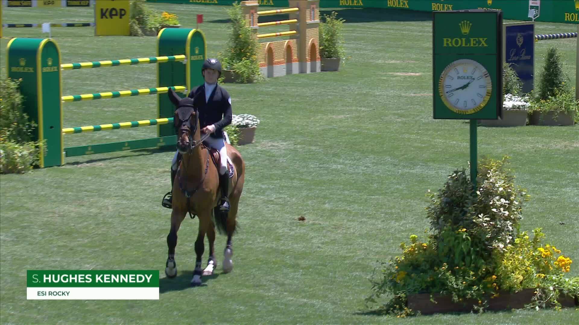 Seamus Hughes Kennedy avec Esi Rocky - CSIO 5* Rome 2025 - Manche 1