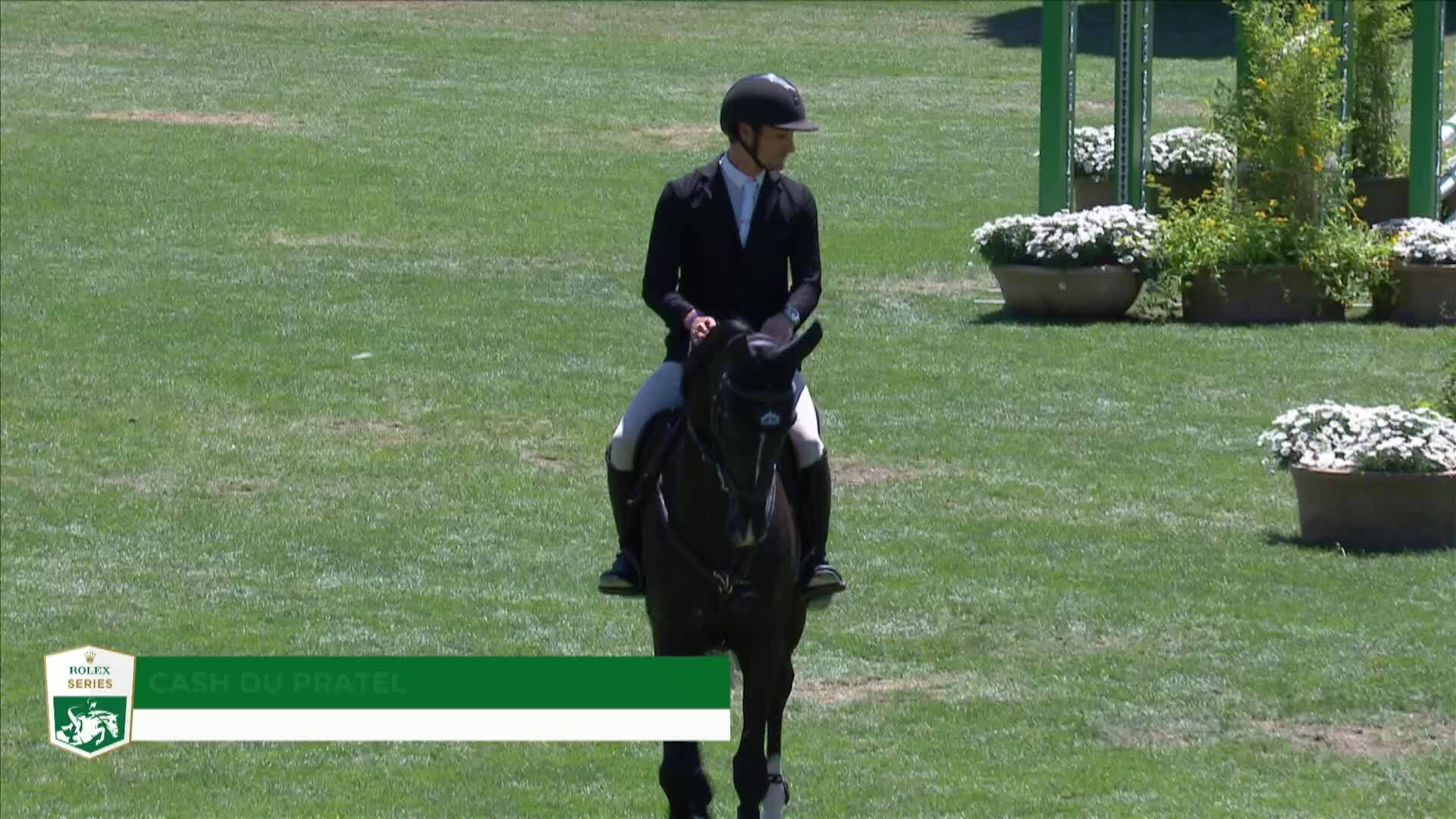 Giacomo Bassi avec Cash du Pratel - CSIO 5* Rome 2025 - Manche 1