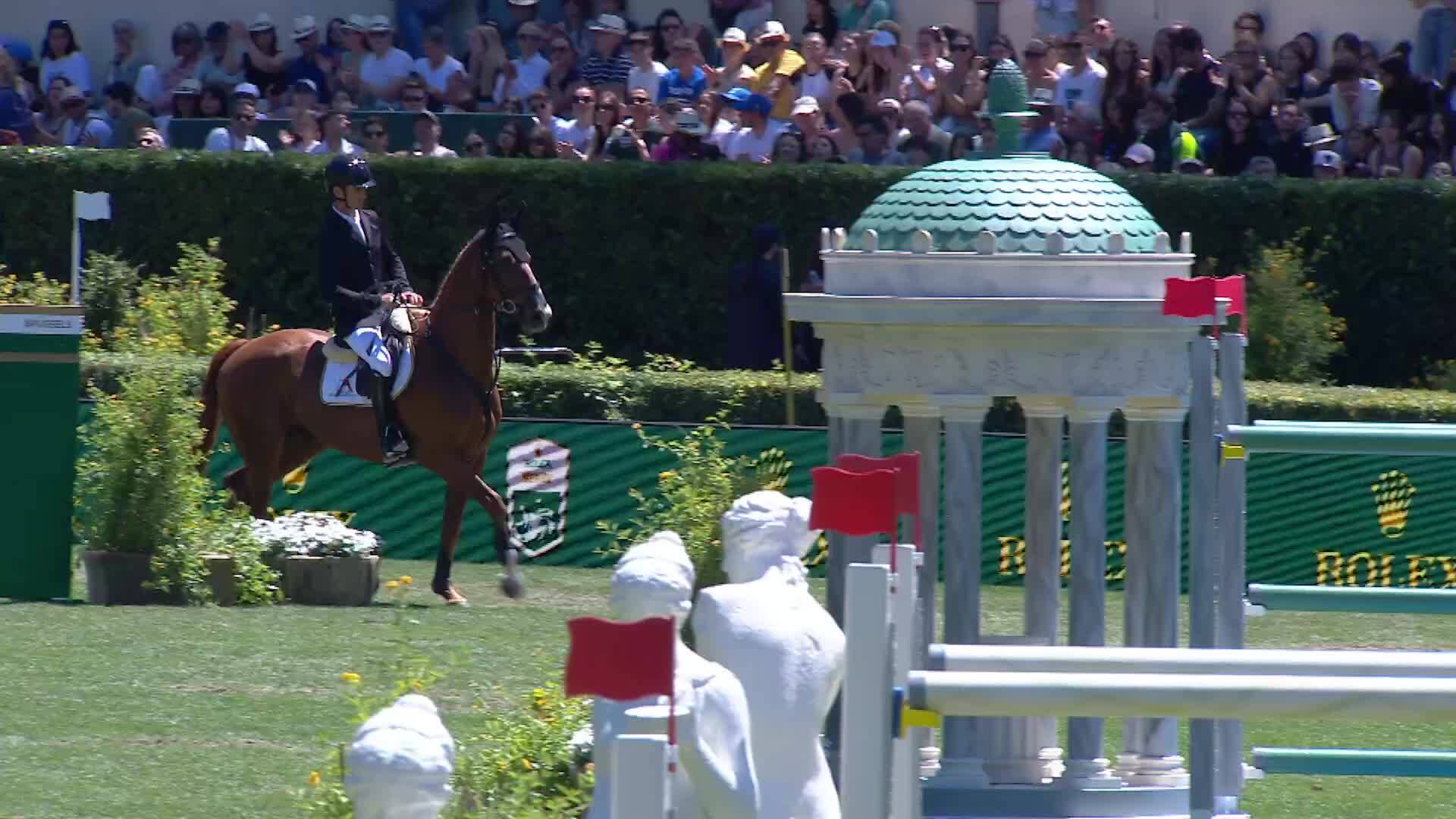 Steve Guerdat avec Albfuehren's Iashin Sitte - CSIO 5* Rome 2025 - Manche 1