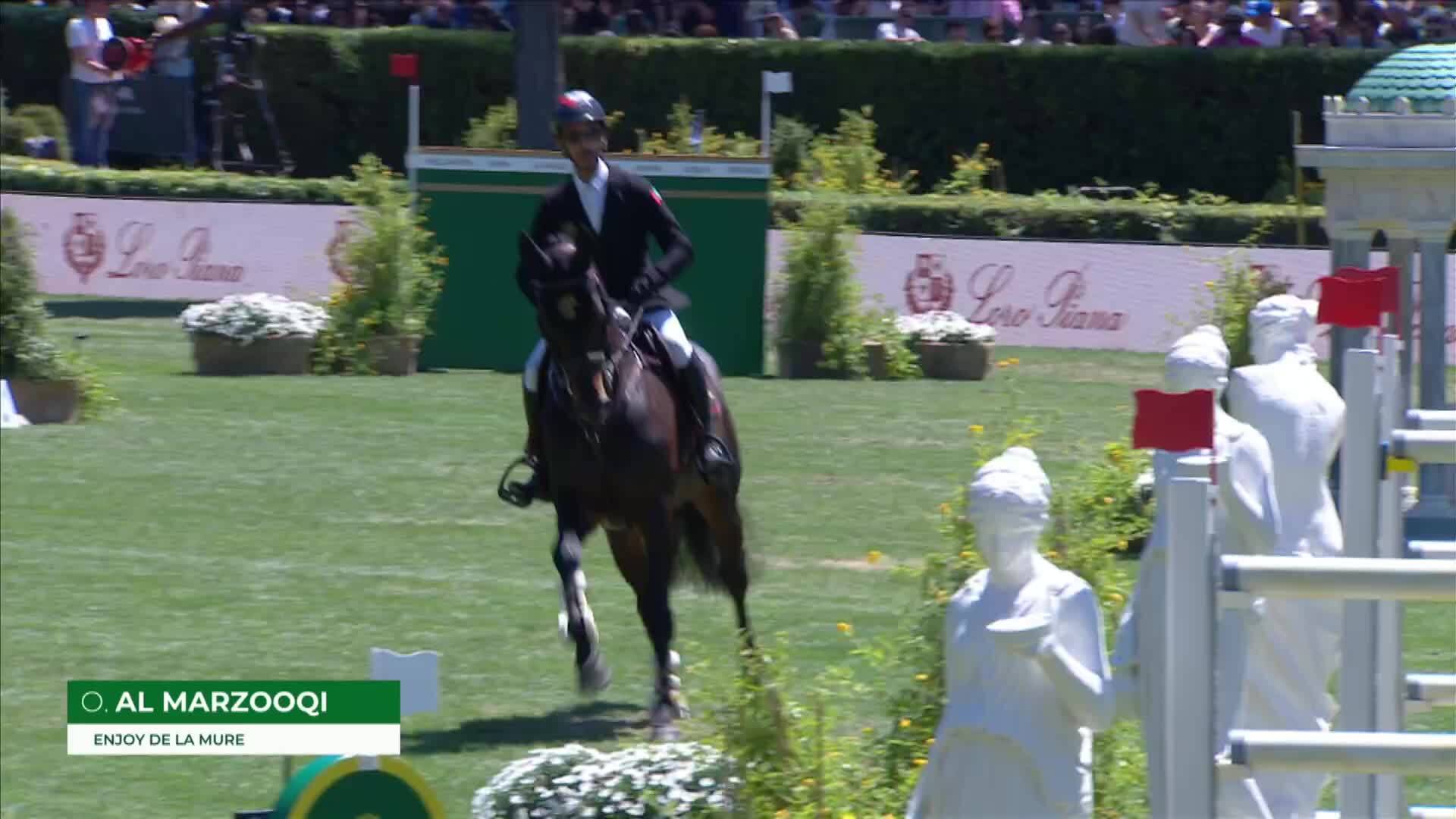 Omar Abdul Aziz Al Marzooqi avec Enjoy de la Mure - CSIO 5* Rome 2025 - Manche 1