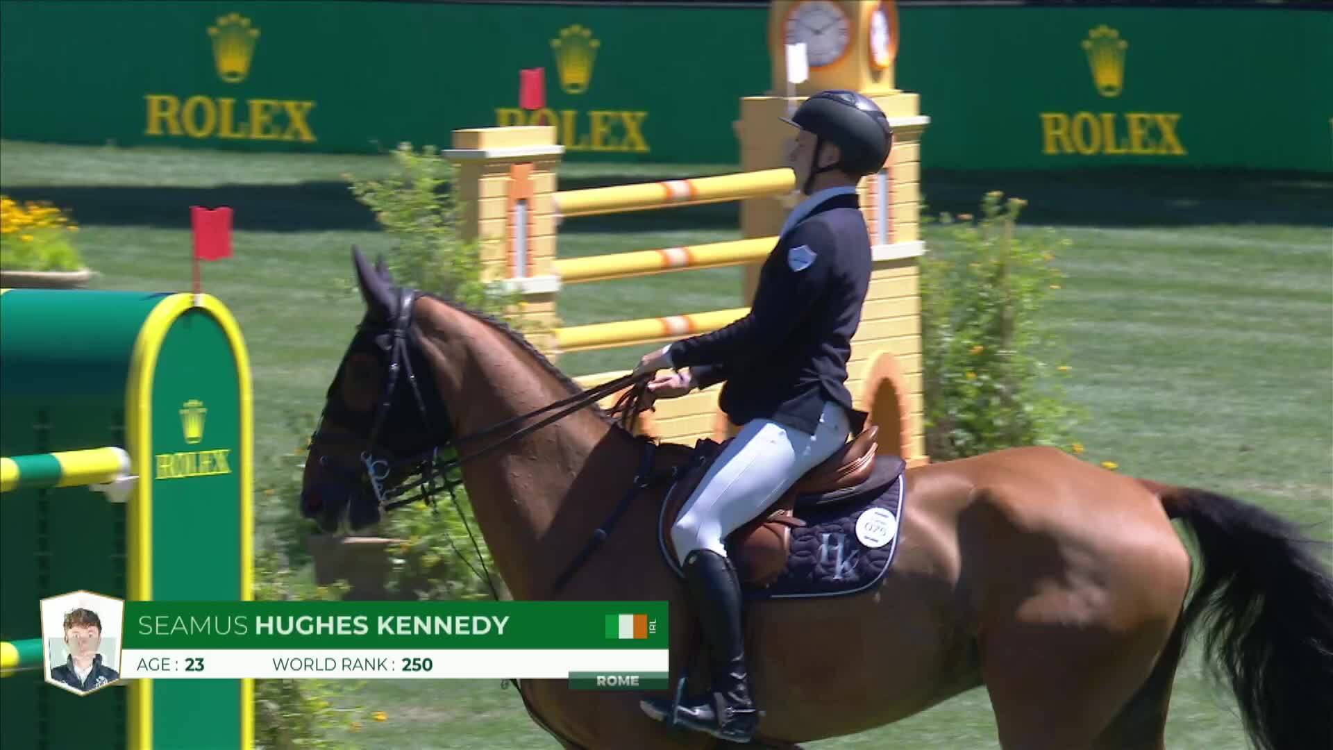 Seamus Hughes Kennedy avec Esi Rocky - CSIO 5* Rome 2025 - Manche 2
