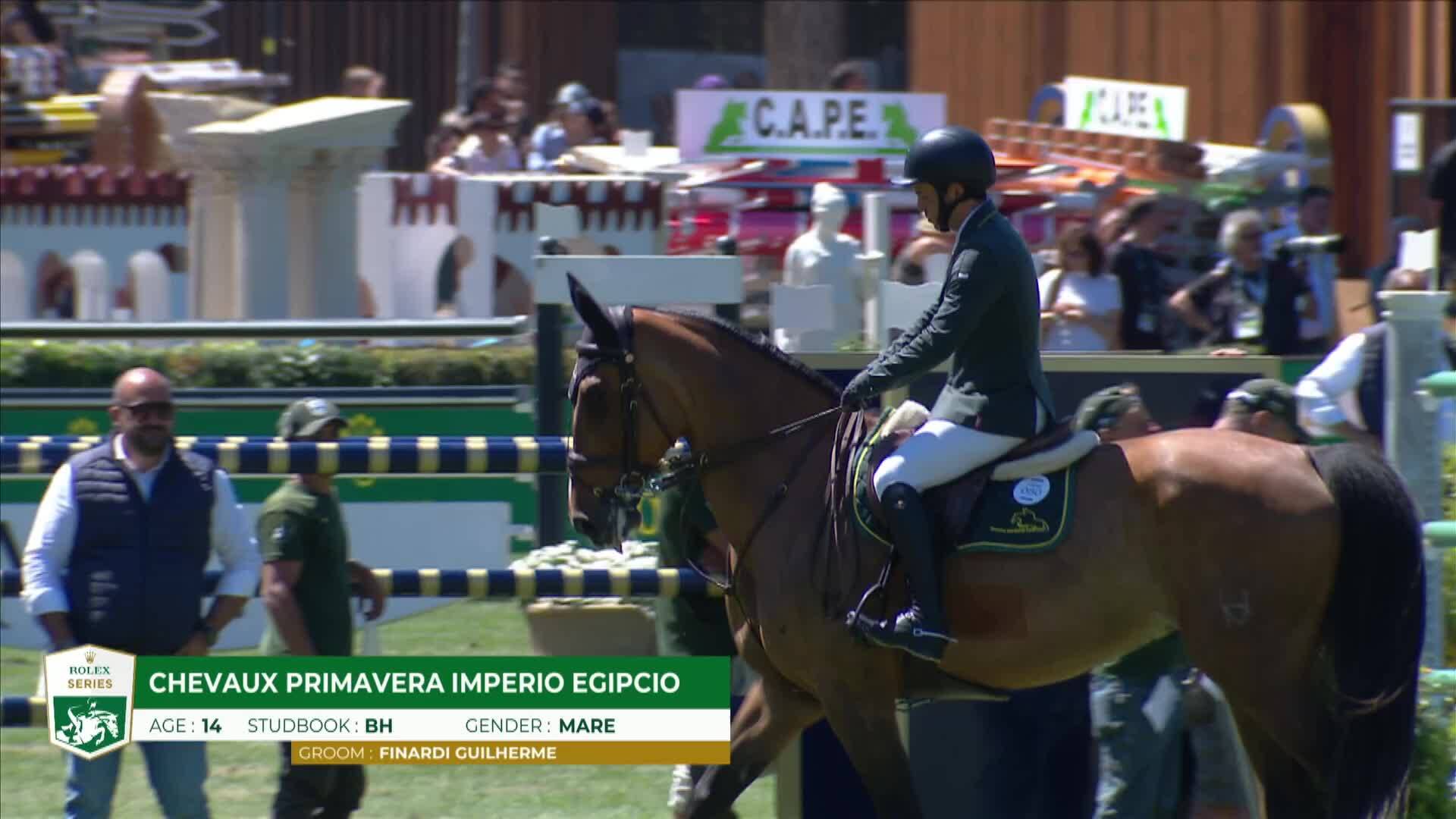 Stephan De Freitas Barcha avec Chevaux Primavera Imperio Egipcio - CSIO 5* Rome 2025 - Manche 2