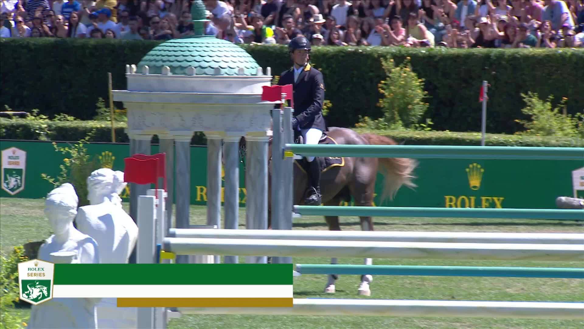 Lorenzo De Luca avec Jappeloup - CSIO 5* Rome 2025 - Manche 2
