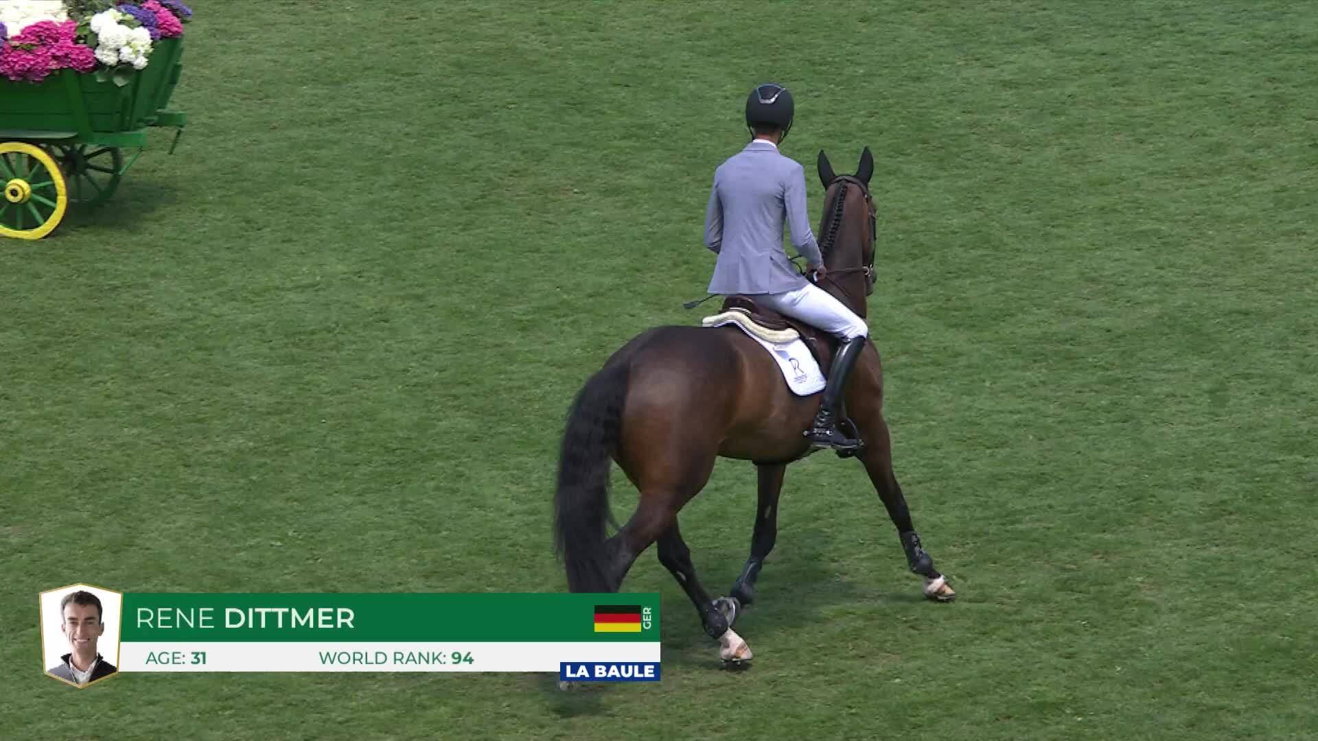 Rene Dittmer avec Corsica X - CSIO 5* La Baule 2025 - Manche 1