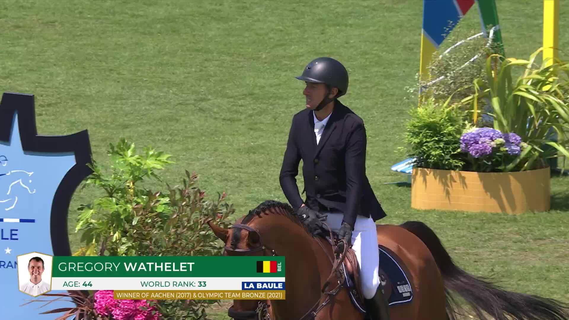 Gregory Wathelet avec Bond Jamesbond de Hay - CSI 5* Dinard 2025 - Manche 1
