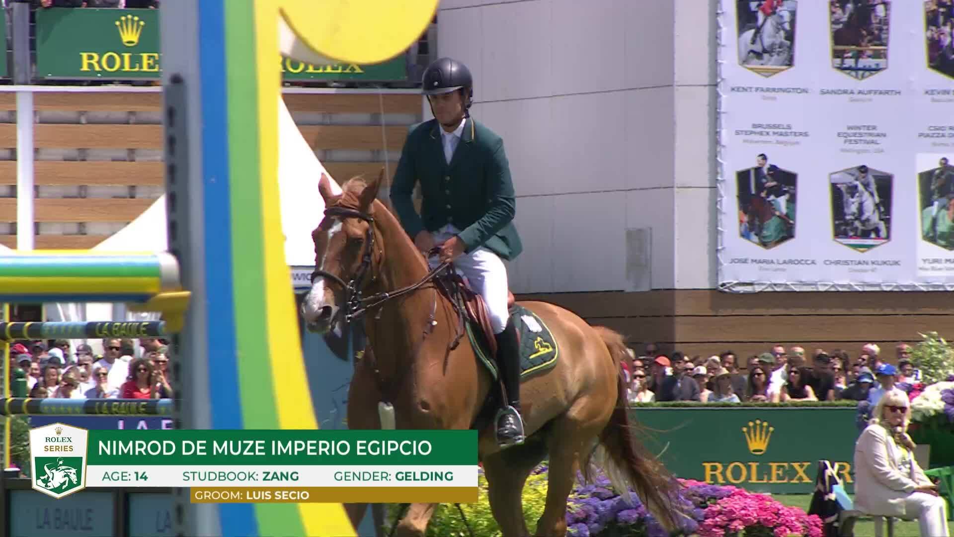 Alexa Ferrer avec Caetlin Vd Heffinck Z - CSI 5* Dinard 2025 - Manche 1