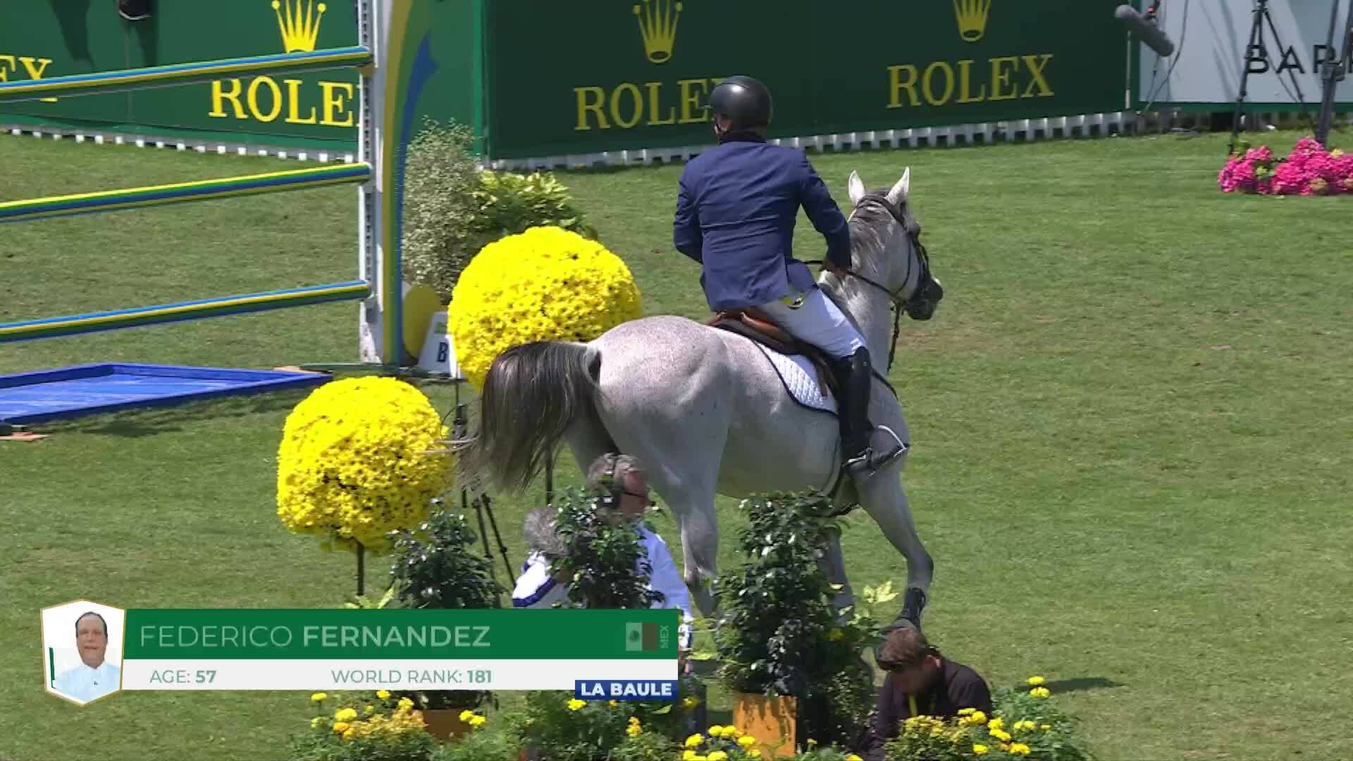 Federico Fernandez avec Romeo - CSIO 5* La Baule 2025 - Manche 1