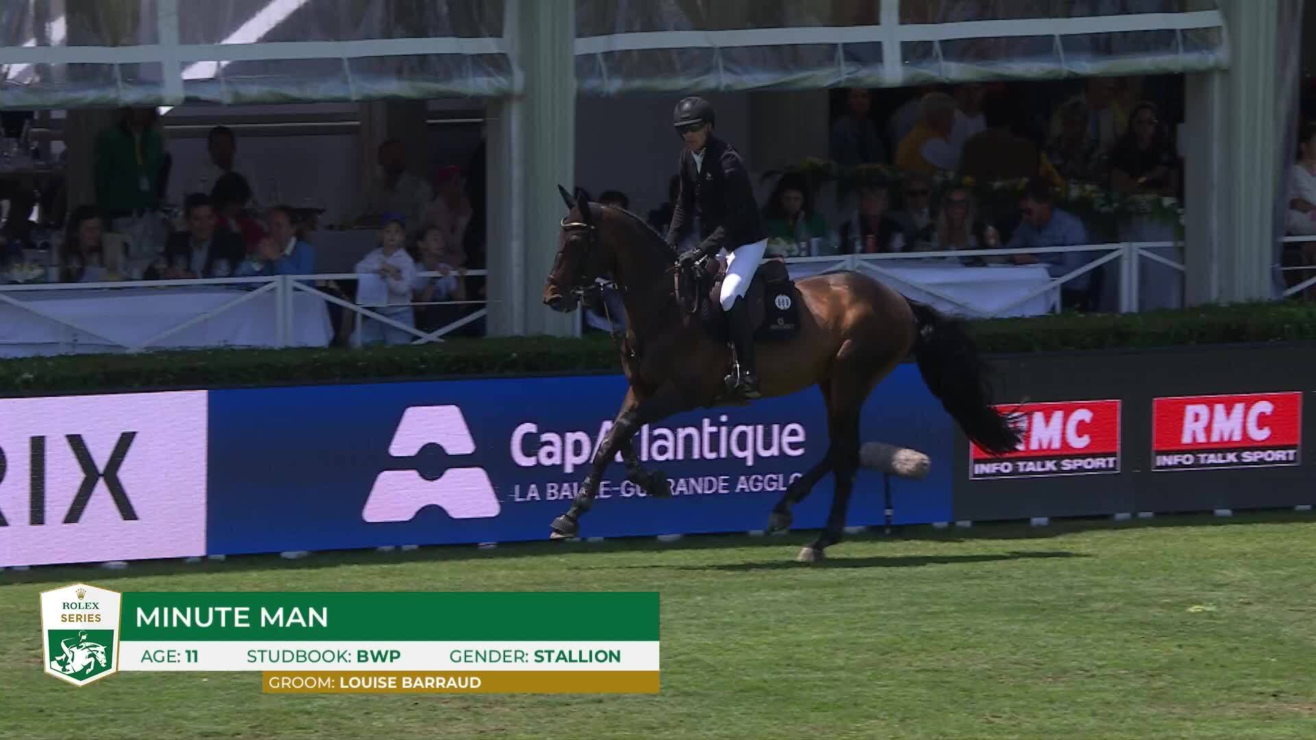 Henrik Von Eckermann avec Minute Man - CSIO 5* La Baule 2025 - Manche 1