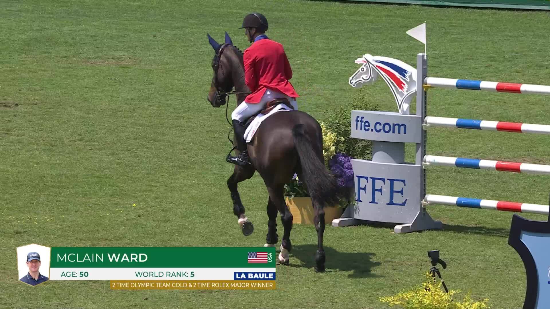 Mclain Ward avec Imperial Hbf - CSIO 5* La Baule 2025 - Manche 1