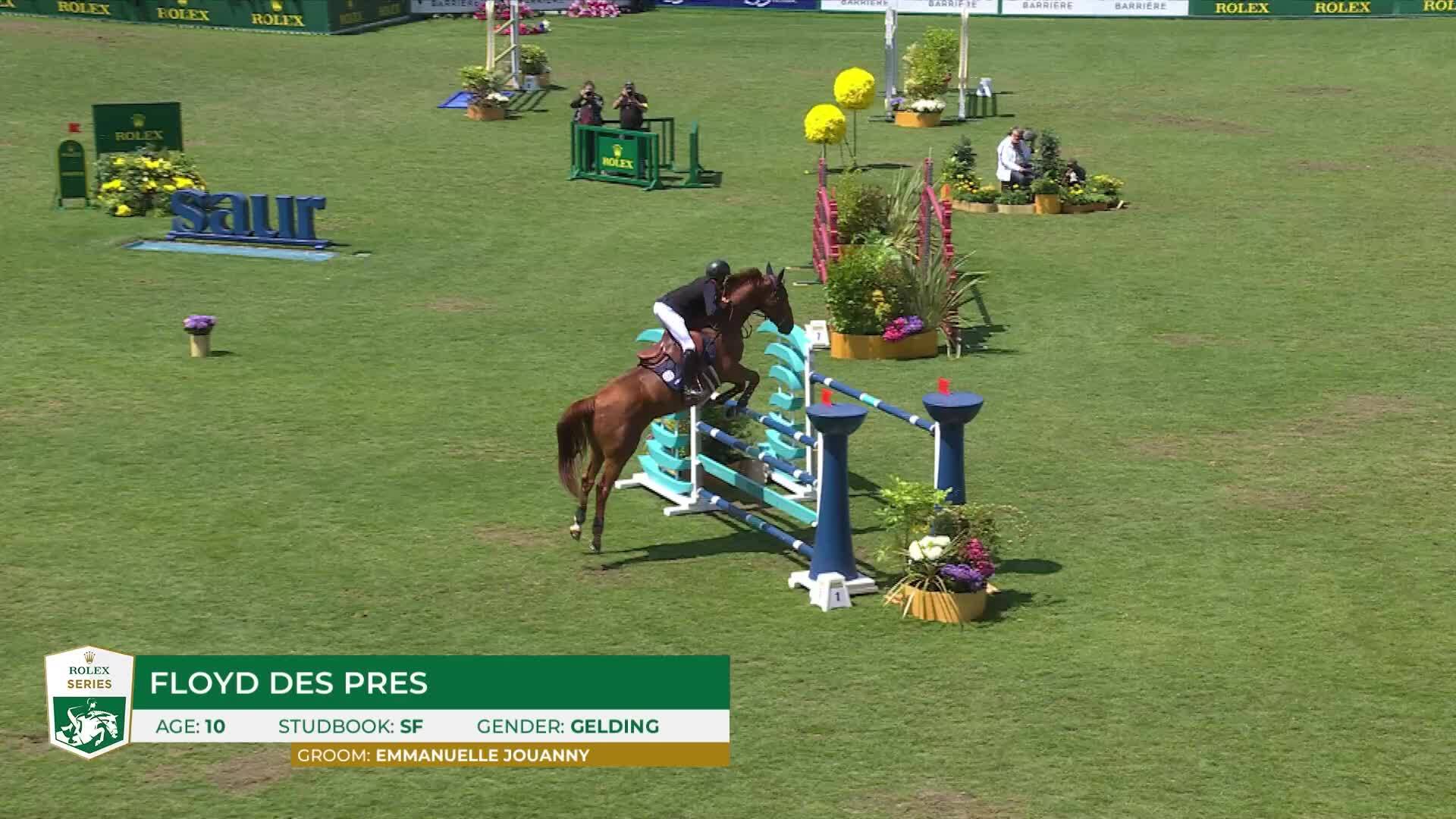 Katrin Eckermann avec Iron Dames Cydello - CSI 5* Dinard 2025 - Manche 1
