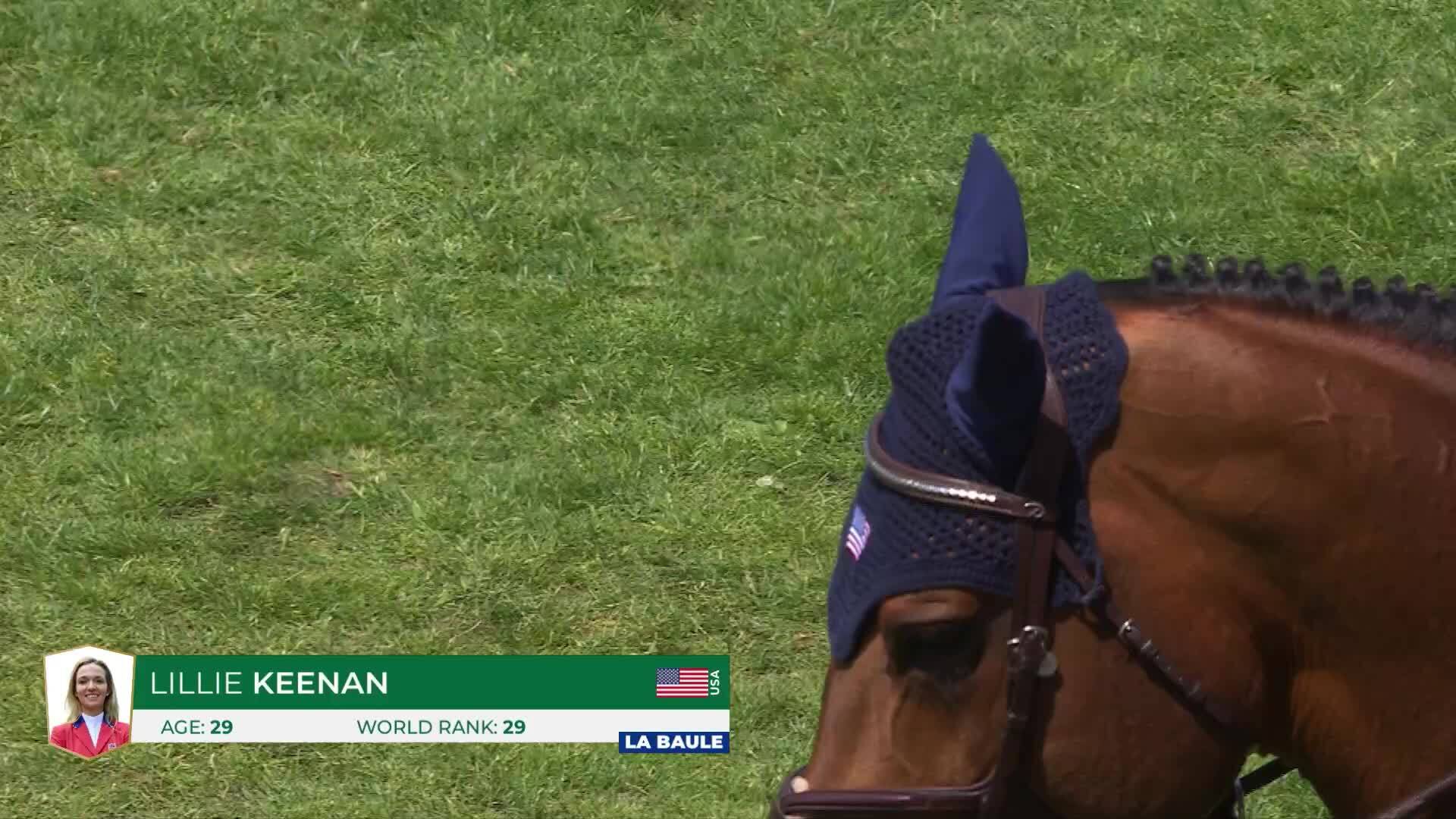 Lillie Keenan avec Kick On - CSIO 5* La Baule 2025 - Manche 1