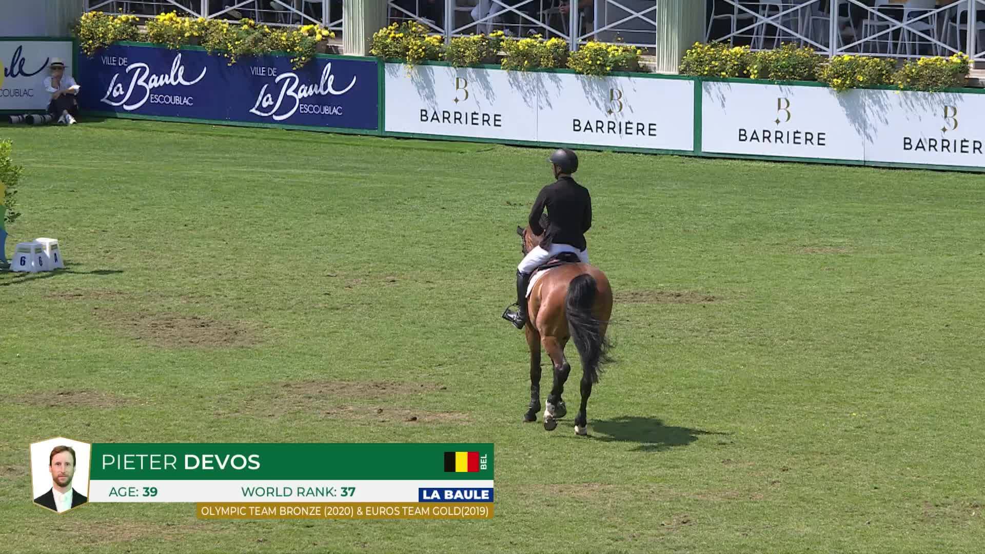 Pieter Devos avec Casual Dv Z - CSIO 5* La Baule 2025 - Manche 1