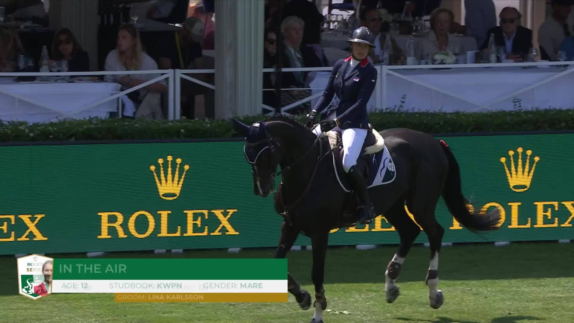 Jessica Mendoza avec In The Air - CSIO 5* La Baule 2025 - Manche 1