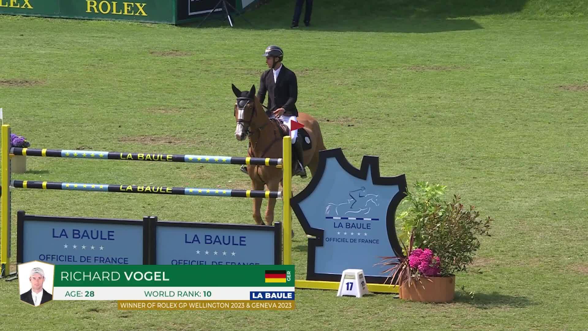 Richard Vogel avec Levi Noesar - CSIO 5* La Baule 2025 - Barrage