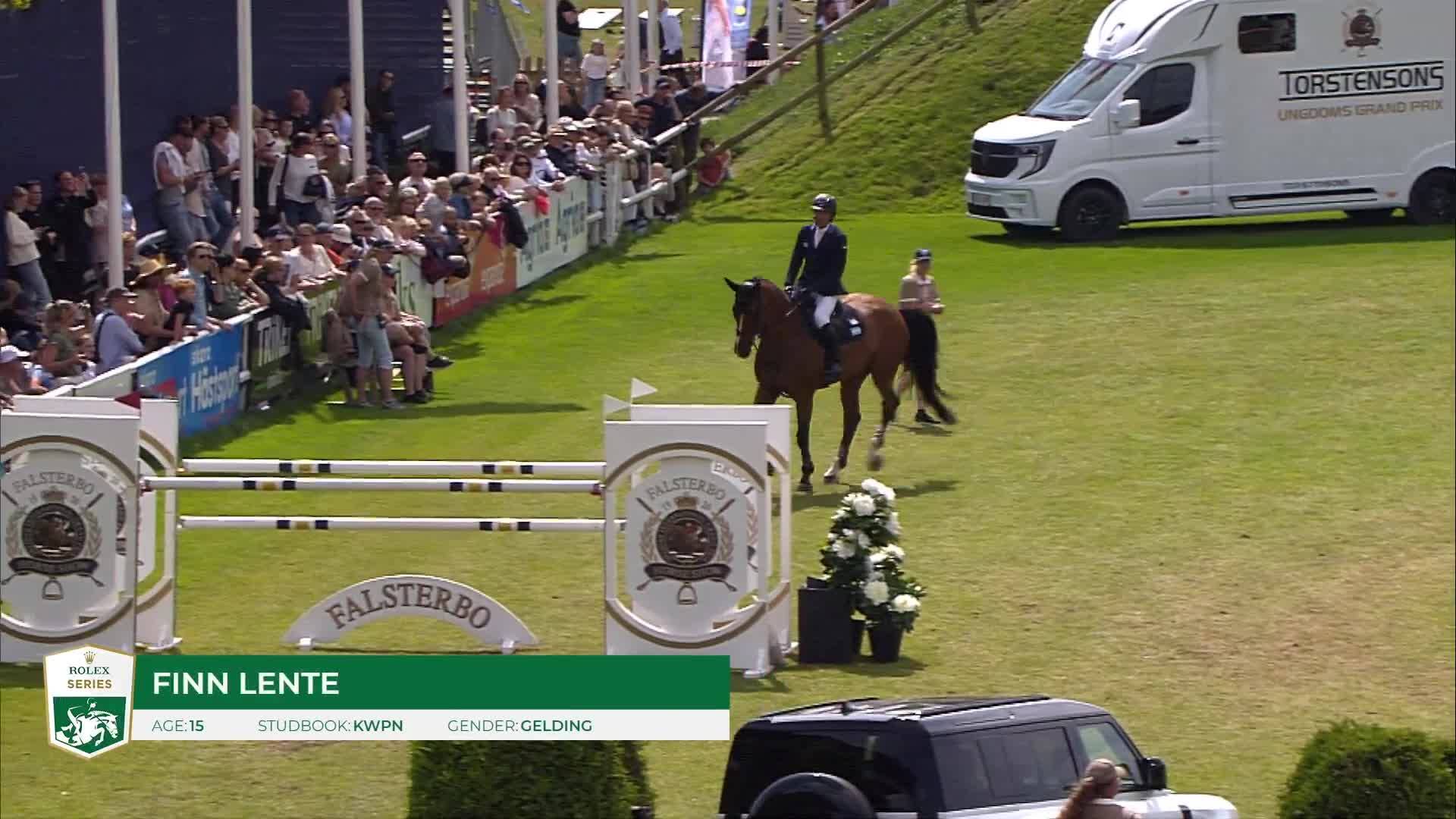 José María (jr) Larocca avec Finn Lente - CSIO 5* Falsterbo 2025 - Manche 1