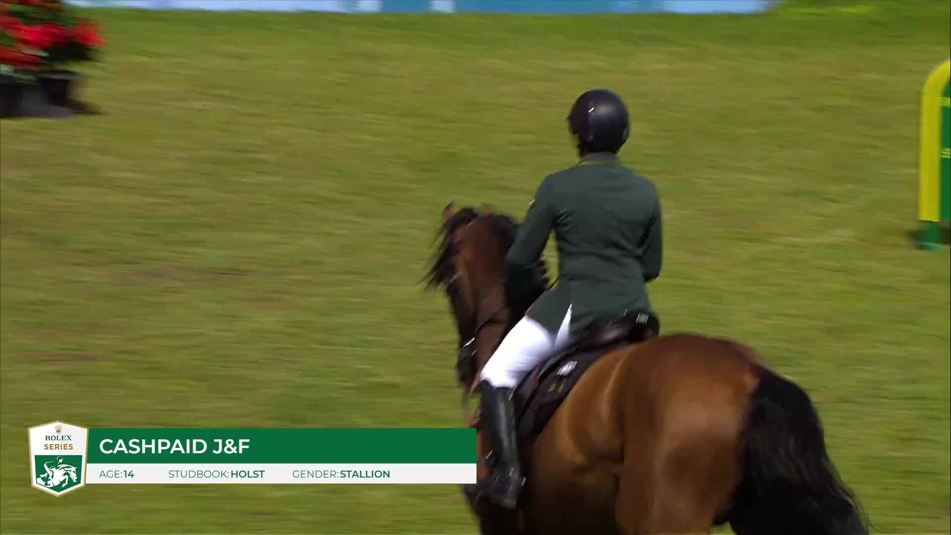 João Victor Castro Aguiar Gomes de Lima avec Cashpaid J&f - CSIO 5* Falsterbo 2025 - Manche 1